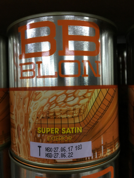 Sơn Boss phủ ngoại thất siêu bóng SUPER SATIN 1L (GỐC T)