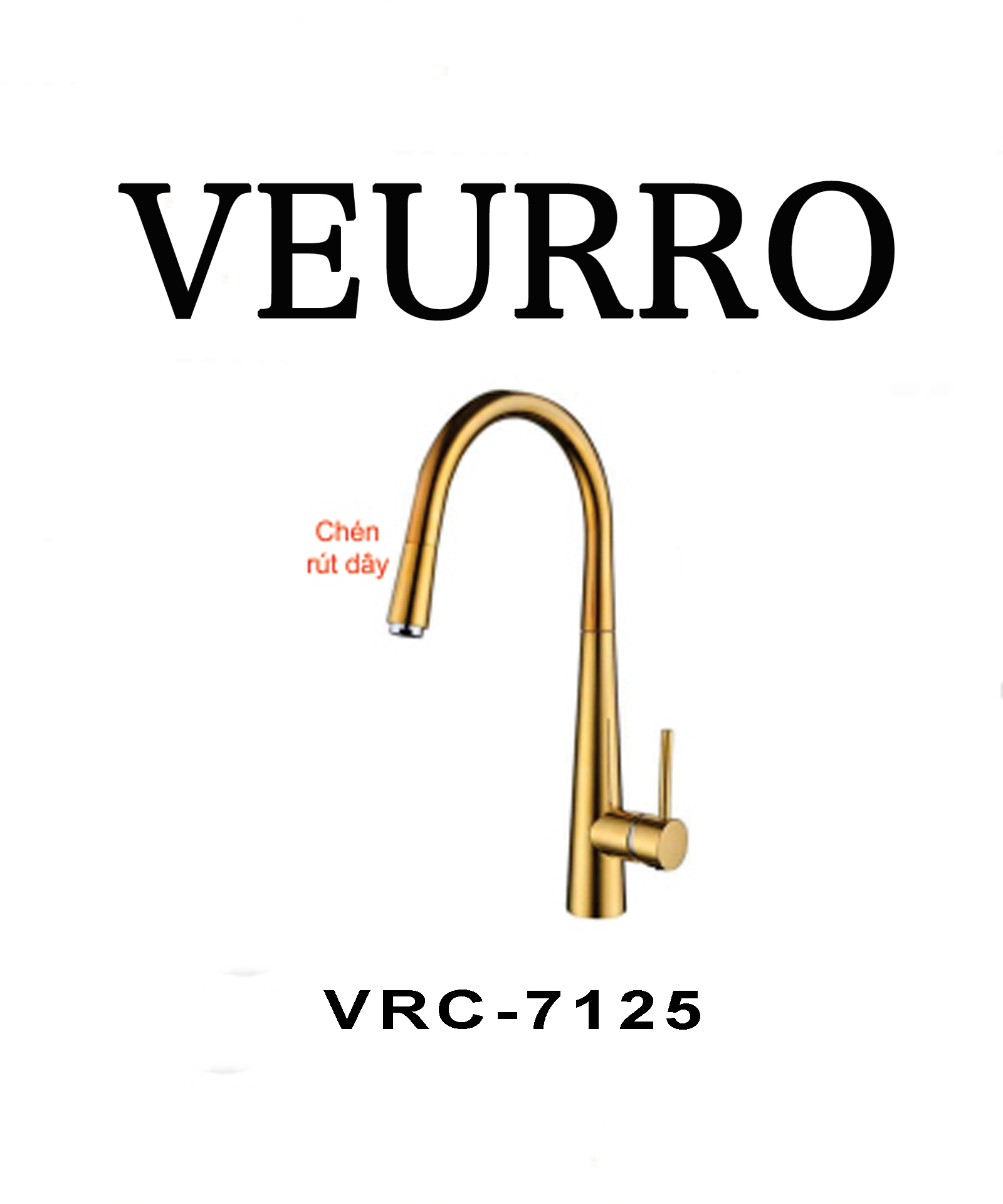 Vòi rửa chén nóng lạnh Veurro VRC-7153