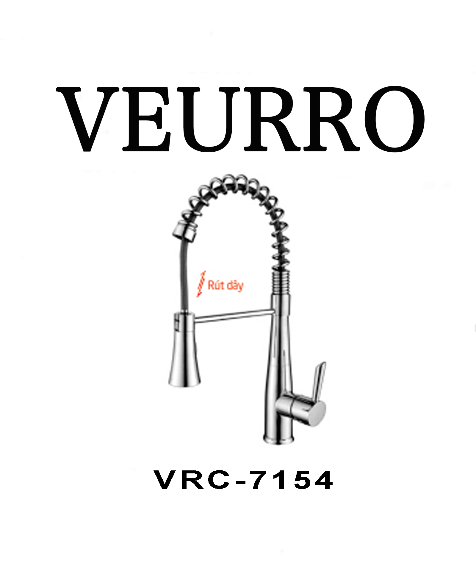 Vòi rửa chén nóng lạnh Veurro VRC-7155